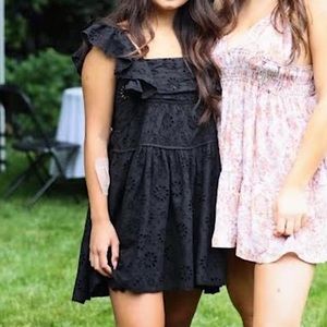 Fab’rik Black Floral Dress